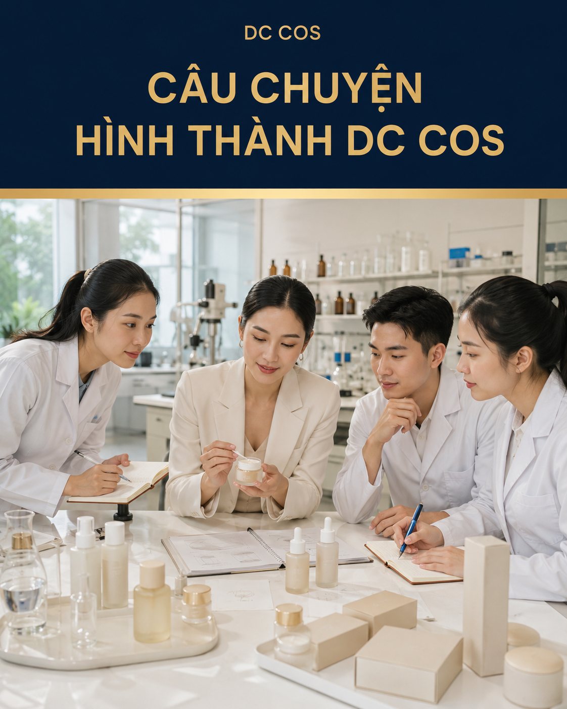 Câu chuyện hình thành CÔNG TY TNHH DƯỢC MỸ PHẨM DC COS