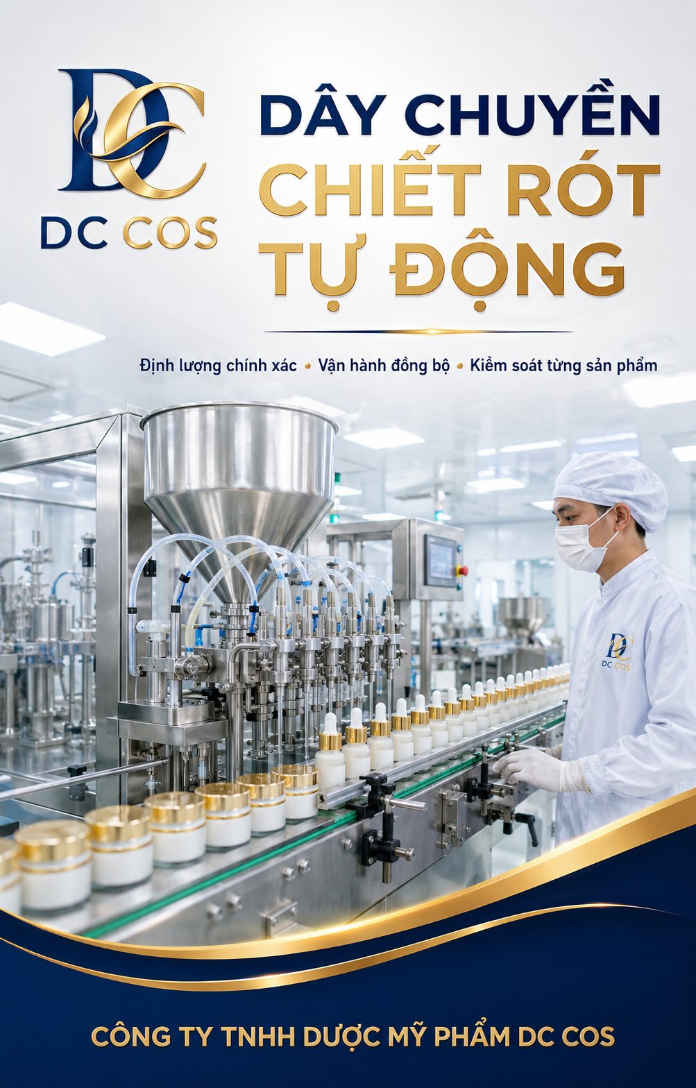 Khu vực chiết rót — nhà máy DC COS