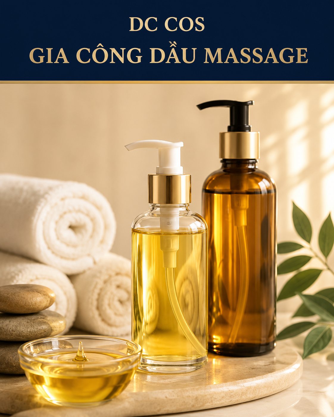 Gia công dầu massage tại DC COS