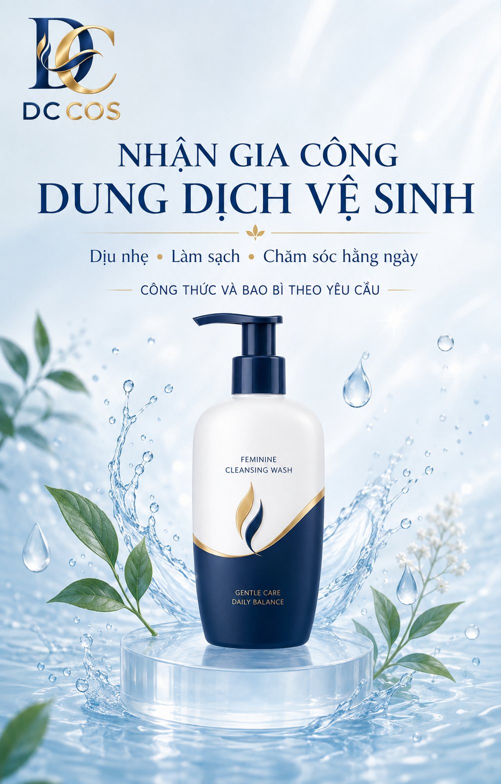 Gia công sản phẩm chăm sóc cá nhân tại DC COS