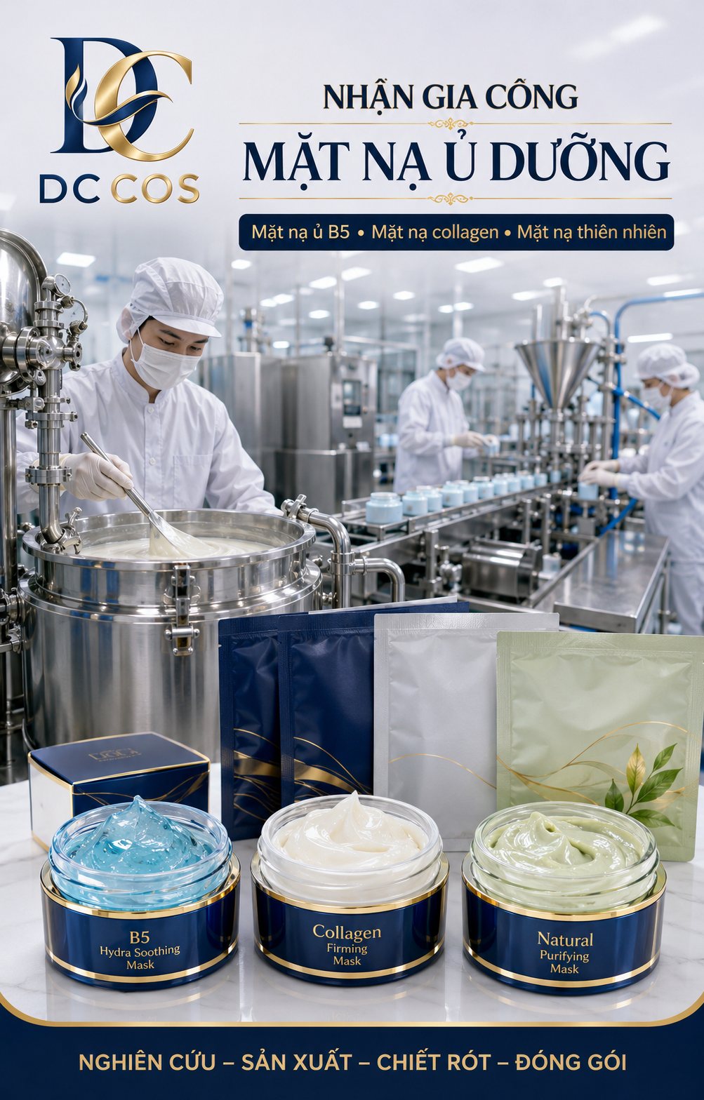 Gia công mặt nạ tại DC COS