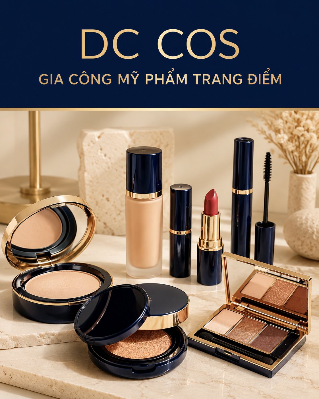 Gia công mỹ phẩm trang điểm tại DC COS