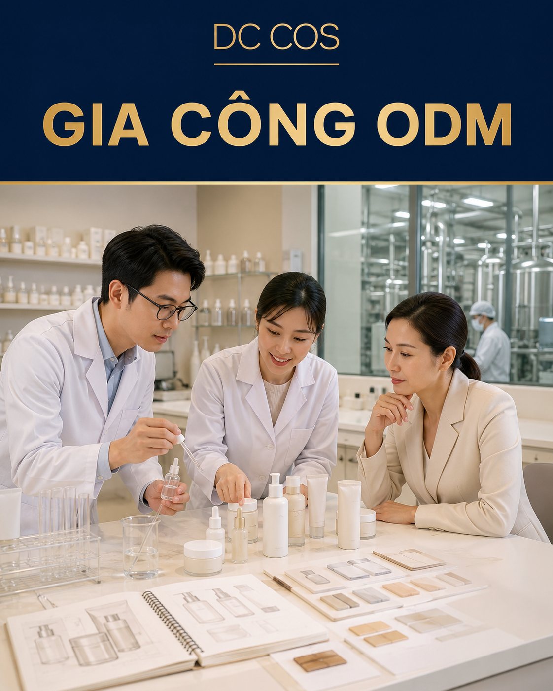 Gia công ODM tại DC COS