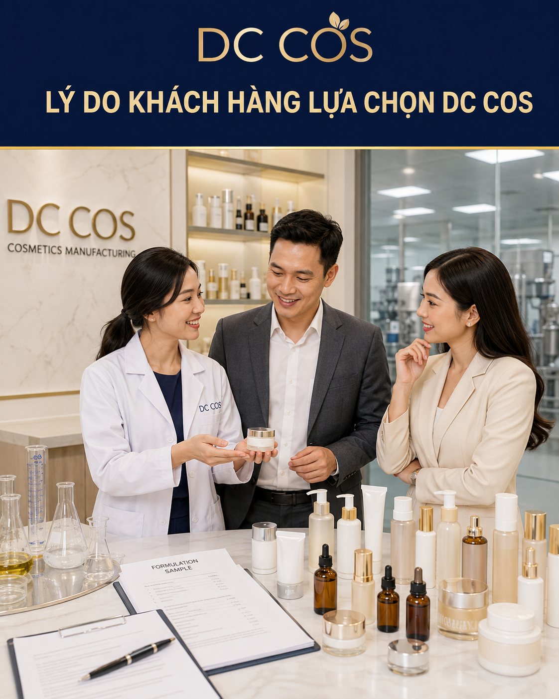 Bảy điều nên kiểm tra trước khi chọn nhà máy gia công mỹ phẩm