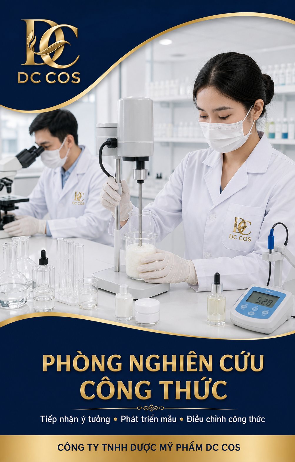 Khu nghiên cứu và phát triển sản phẩm — nhà máy DC COS