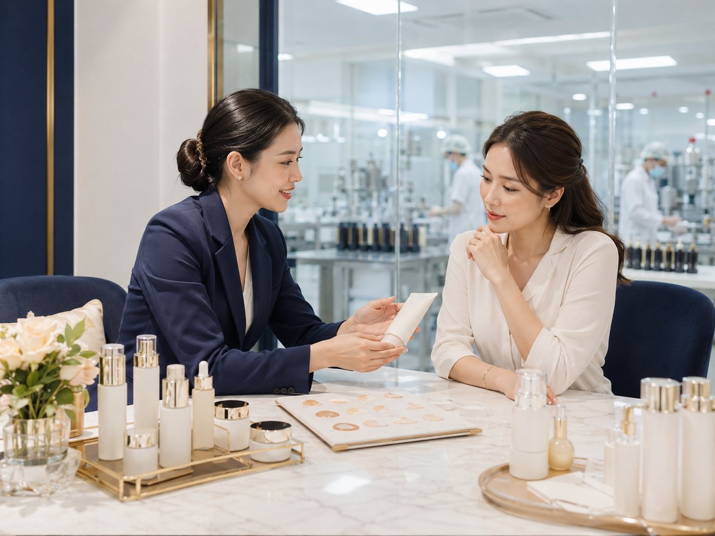 DC COS tư vấn cùng khách hàng